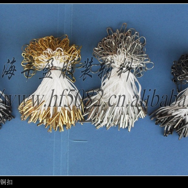 铜葫芦别针吊粒 别针吊牌绳 金属吊粒 线扣吊牌绳  丝带吊粒