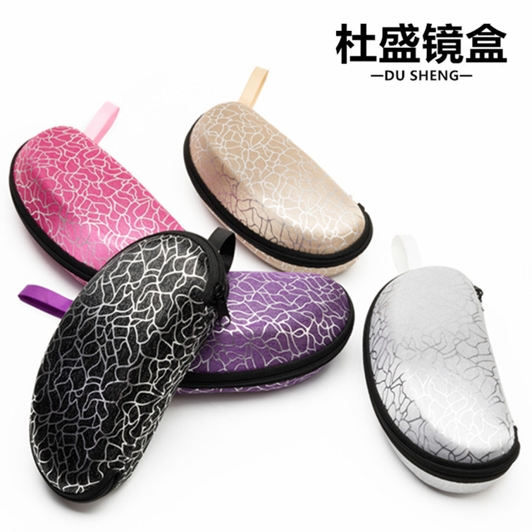 Eyeglass Case EVA Sunglasses Case Black Lightning Pattern Sunglasses Box Unisex Sunglasses Case Wholesale