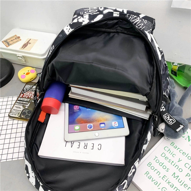 Capacious backpack, shoulder bag for traveling, for students
