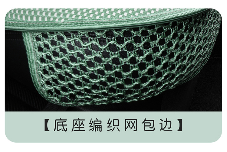 Car seat cushion, all-season breathable ice silk car cushion, universal five-seater car seat cushion and seat cover, direct from the manufacturer