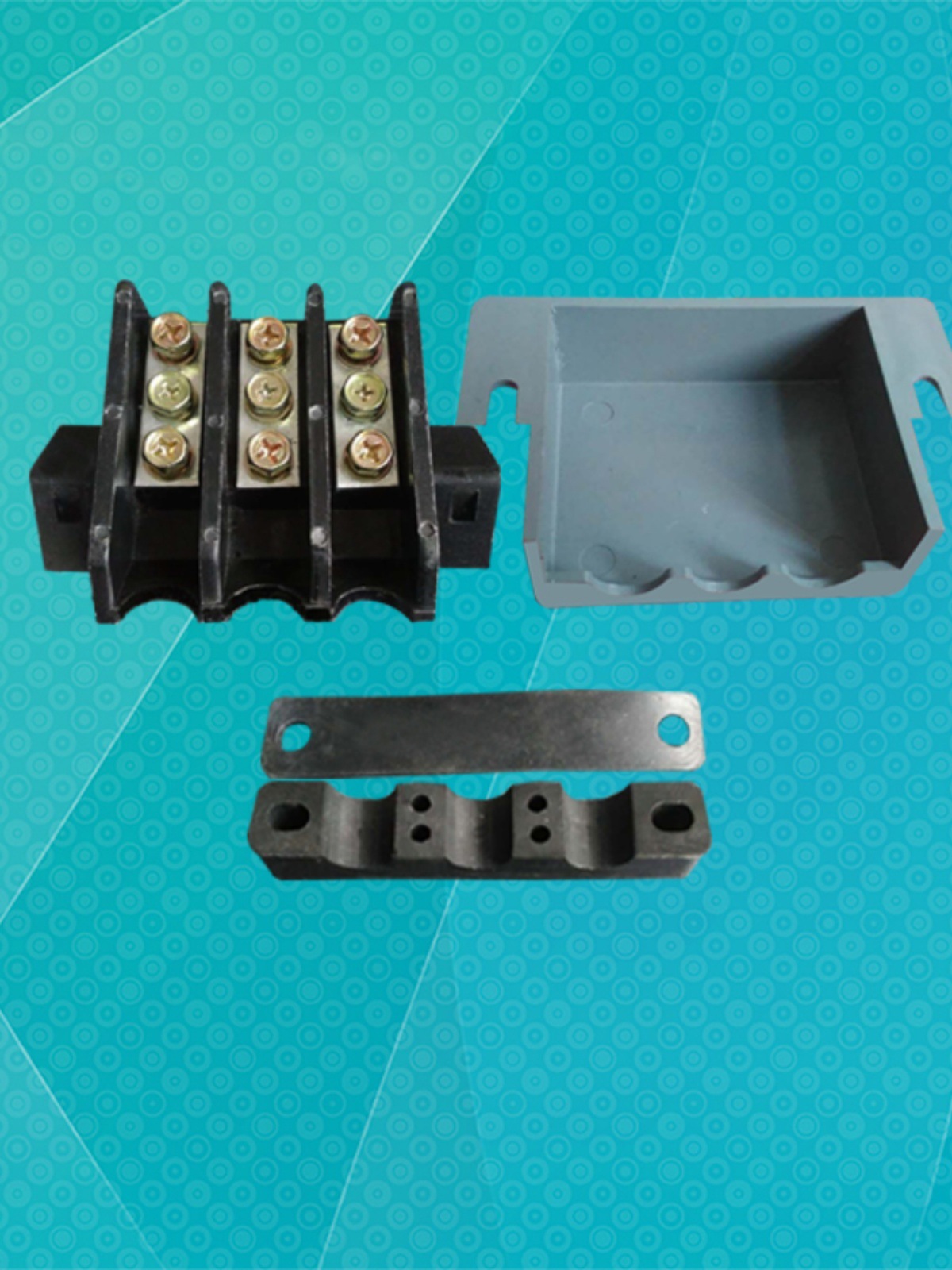 BX1380V电焊机接线盒接线端子输入三相接柱老式焊机维修配件