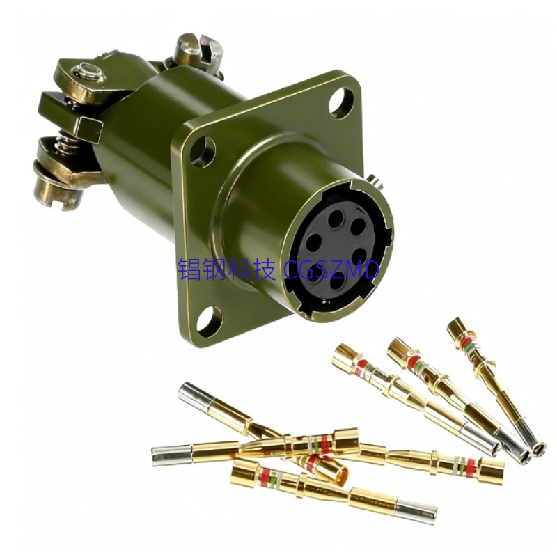 MIL-DTL-26482 MS3116F 16-8Sֱ�Ͳ�ͷ,8о ��ѹ���߿���������