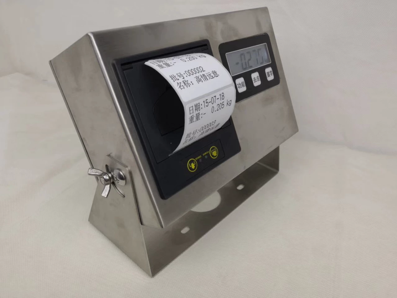 Нержавеющая сталь интеллектуальные этикетки печатные весы водонепроницаемые печатные весы 100 ㎏ 200 ㎏ 300 ㎏