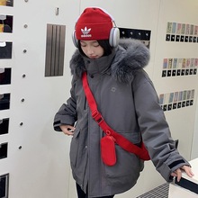 外贸亚马逊外销冬季欧美女士棉衣棉袄短款面包服大码棉服女外套潮