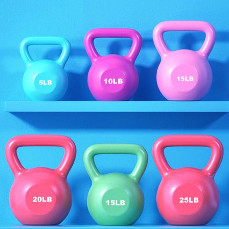 Fitness Kettlebell Women's Home Fitness Equipment Squat Pot Dumbbell Hip Training Sports Men Yaling