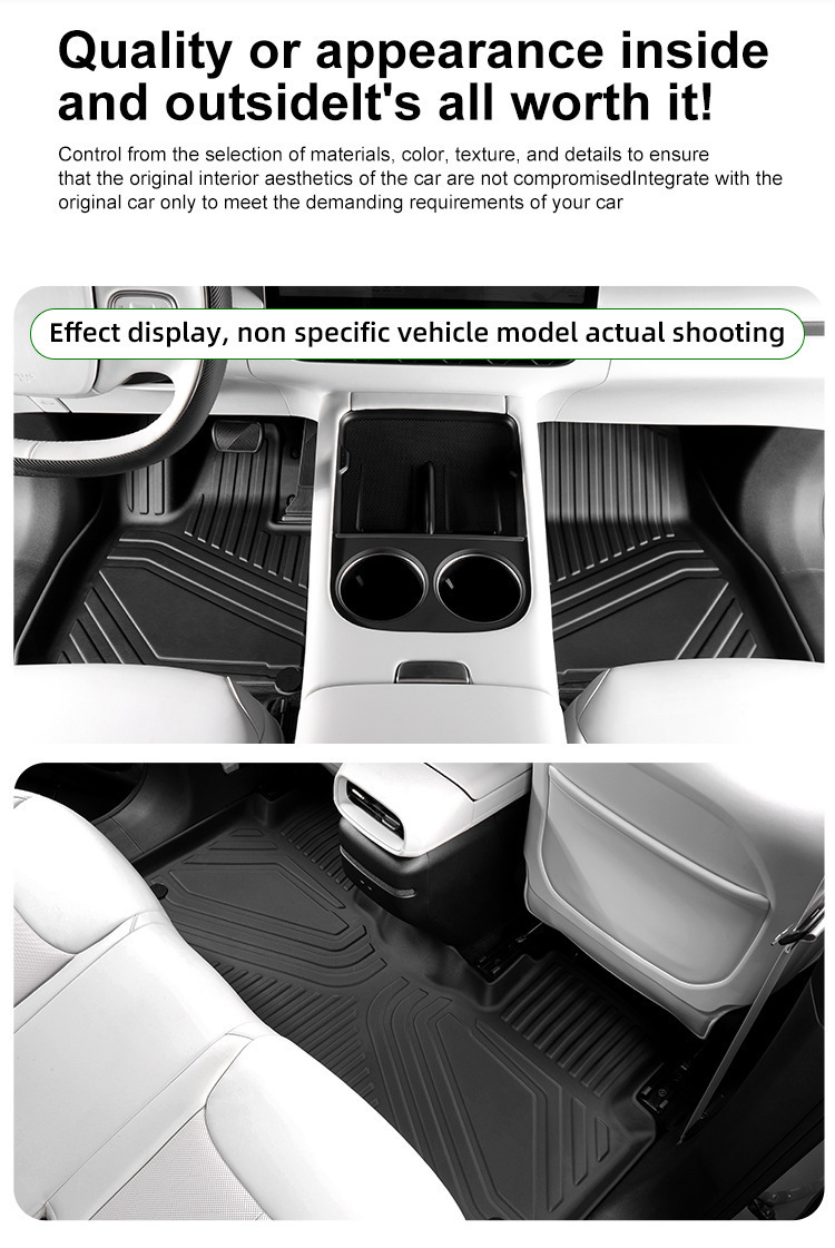 Floor Mats for Nissan Kicks P15 e-Power 2022-2024 TPE Trunk Mat