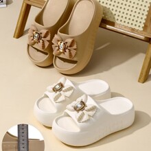 ʱ�к�����eva����ЬŮ������Ӻ�6CM�⴩�ļ��Ӽҷ���ɳ̲��Ь