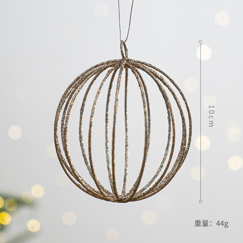 Colgante de Navidad decoración árbol de Navidad hecha a mano DIY decoración escena diseño pequeño regalo atmósfera colgante bola de Navidad