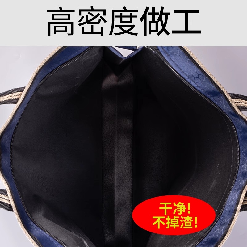 Maletín portátil fabricante mayorista impresión de logotipo de negocios Oxford tela cuaderno de conferencias bolsa de mano almacenamiento de funcionarios públicos