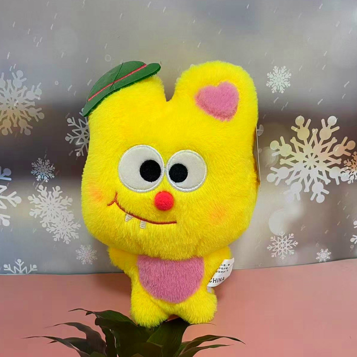 Nueva máquina de agarre, máquina de garras, muñeca, juguete de peluche de ocho pulgadas, lanzamiento de boda, logotipo impreso, evento de empuje, regalo