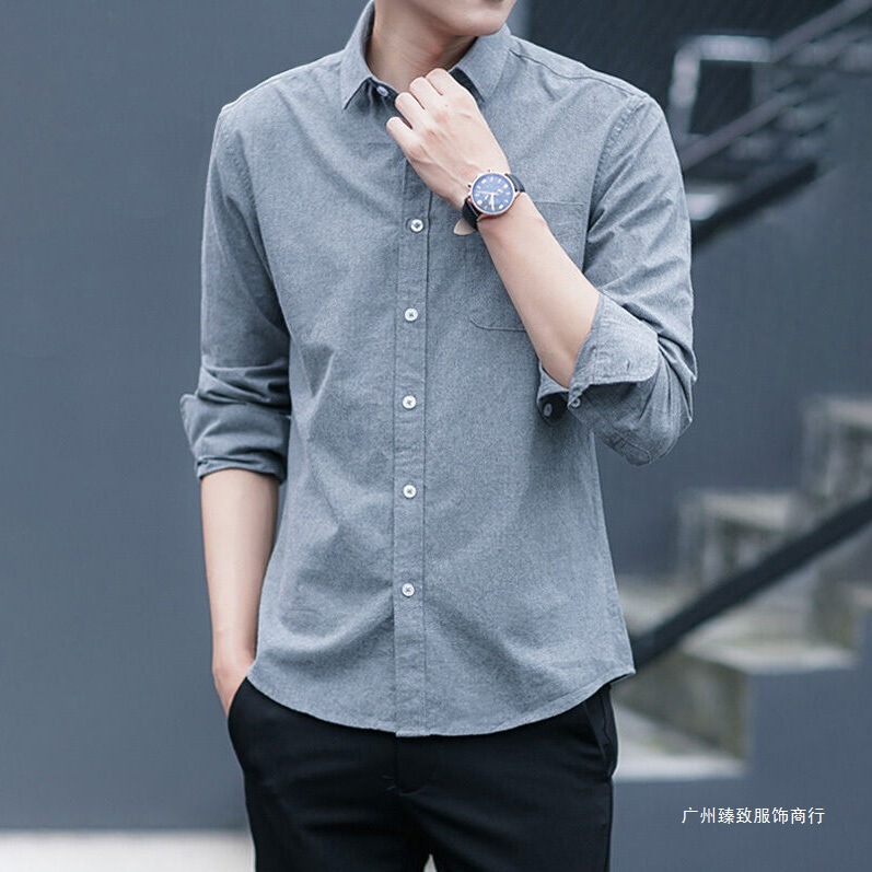 Construction Site Welder Anti-Scalding and Wear-Resistant Work Clothes Shirt Men's Autum New Long-Sleeved Denim Jacket Tops for Men