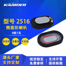 2516跑道塑胶内磁喇叭4欧2瓦8R1W对讲机电子狗全频喇叭扬声器定制