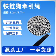 宠物用品狗狗铁链狗牵引绳宠物项圈宠物用品牵引绳铁链批发直销