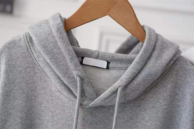 Women's Grey Hooded Cape Sweater