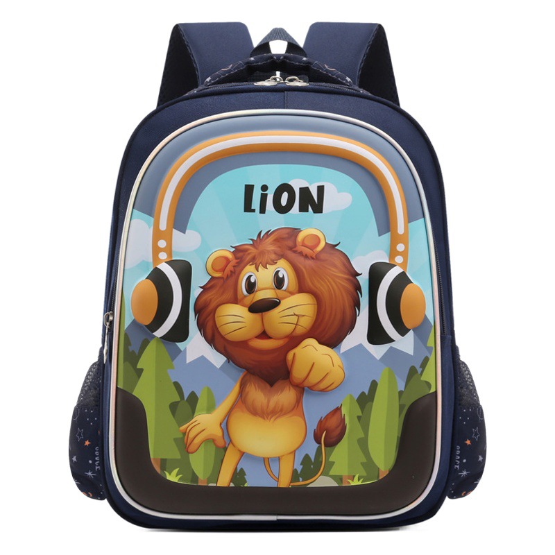 Mochila de jardín de infantes de dibujos animados de comercio exterior mochila de Niños de clase grande, mediana y pequeña mochila de reducción de carga de protección de columna ligera transfronteriza