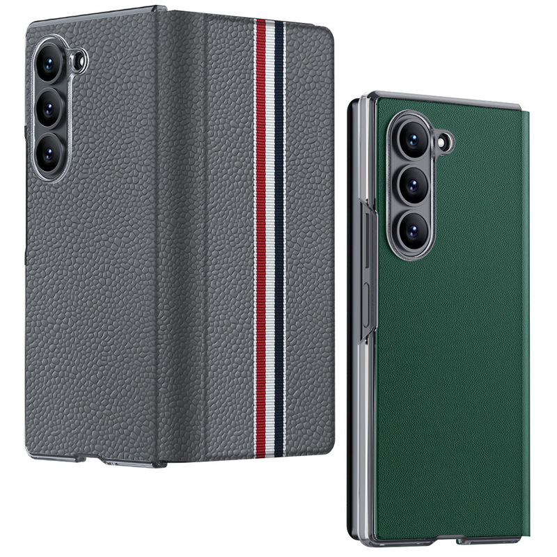 For Samsung ZFold6 Leather Case Leather Flip W25 Phone Case Galaxy ZFold2 3 4 5 Protective Case