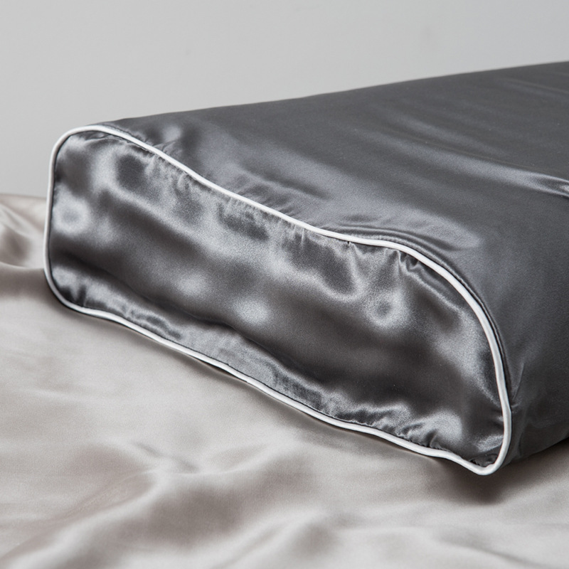 Double-sided silk latex pillowcase mulberry silk single pillowcase 40X60 memory pillowcase children's pillow 30X50