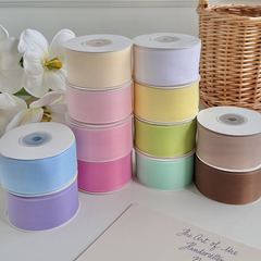 3.8cmゼリー糸リボン牛乳糸霧ベール花ギフトボックス包装DIY髪飾り補助材料