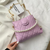 Small bag, shoulder bag, fashionable one-shoulder bag from pearl, 2021 collection, western style