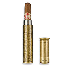 CIGARLOONG茄龍雪茄保湿管便携式不锈钢单支装复古雪茄烟具配件