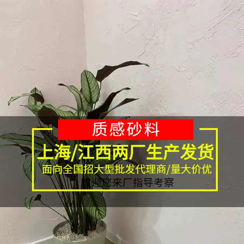 砂料肌理漆民宿酒店服装店招牌背景墙北欧风外墙艺术涂料水性环保