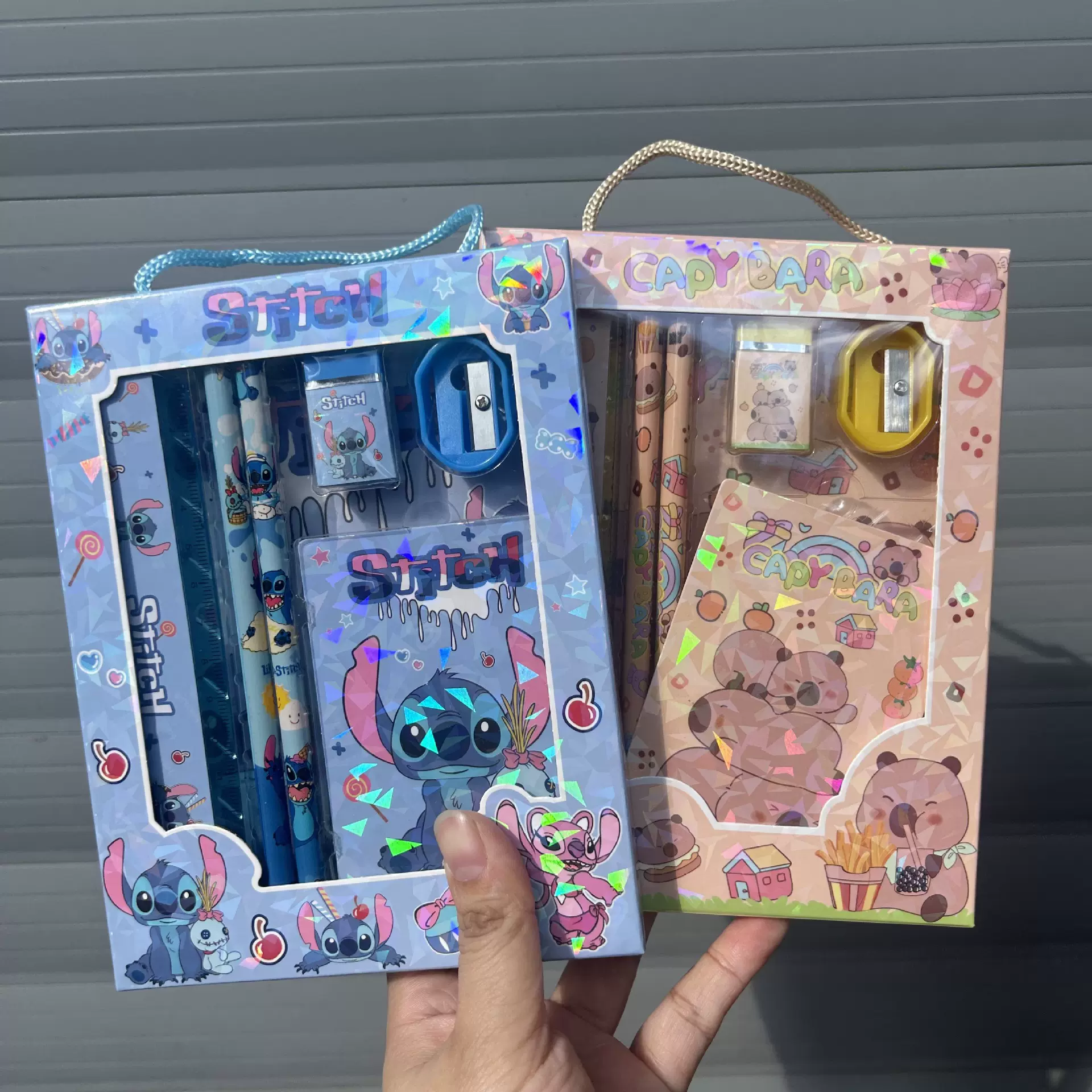 8036文具套装盒装幼儿园小礼品学习用品铅笔卡片涂色套装儿童礼物