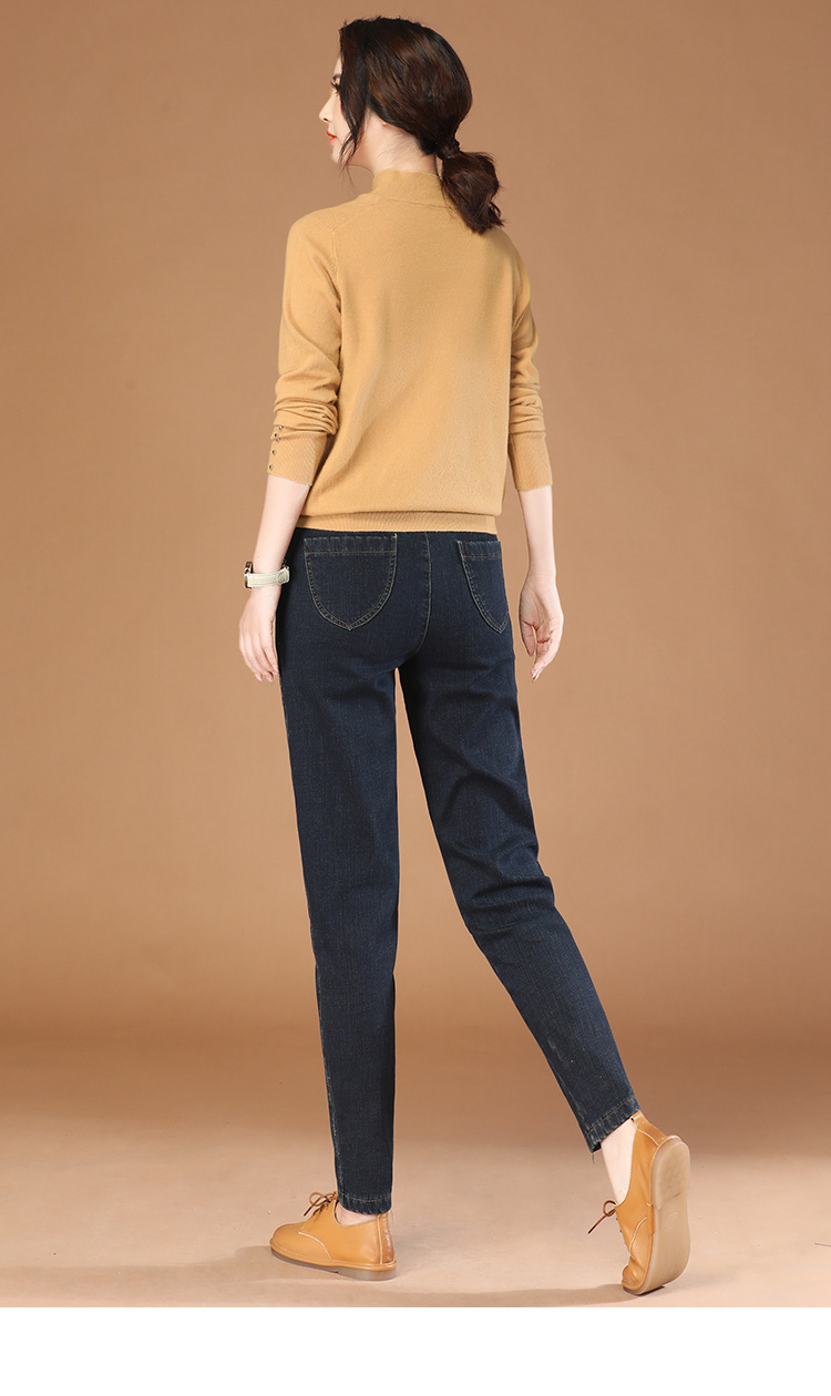 F5194 880K QUẦN NỮ GUATDEI MÙA XUÂN THU ĐÔNG PHỤC CỔ CỔ ĐIỂN DÀY ẤM THỜI TRANG NỮ JEAN BÒ G03 SẢN PHẨM MỚI