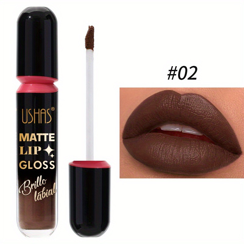 USHAS Europa y los Estados Unidos transfronterizos spot batería labial líquida impermeable batería labial líquida no pega taza no pierde color maquillaje labial LG2504A