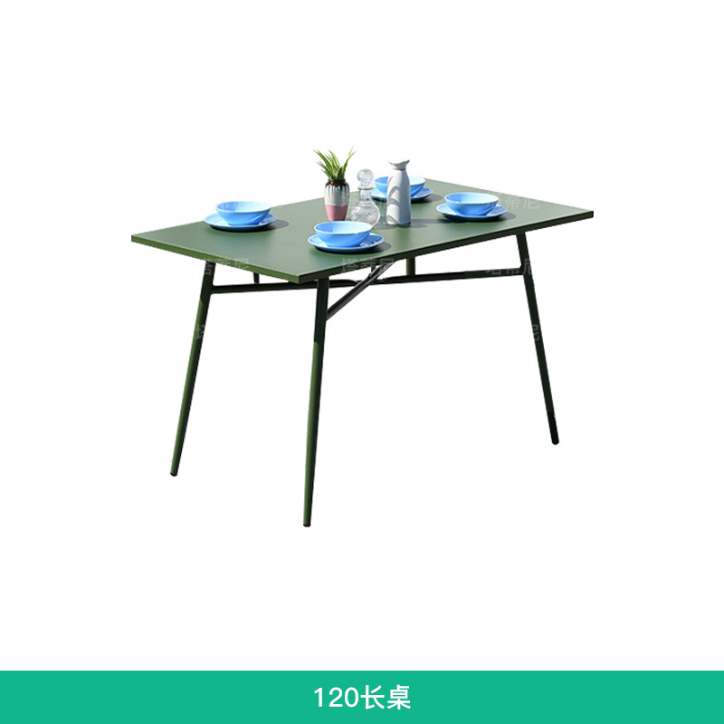 Mesa y silla al aire libre simple Villa patio jardín tienda de té de leche resistente al óxido impermeable mesa y silla de cocina relacional combinación de tres piezas