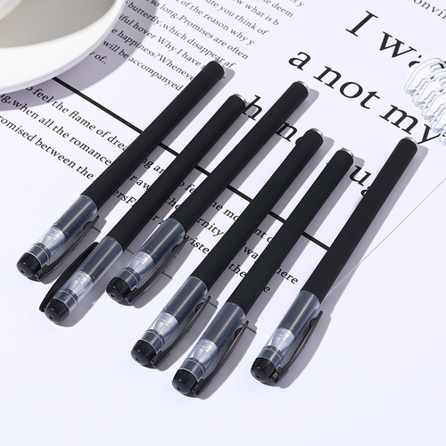 380 exam special gel pen 0.5mm bullet student frosted pen internet celebrity live broadcast gel pen manufacturer wholesale