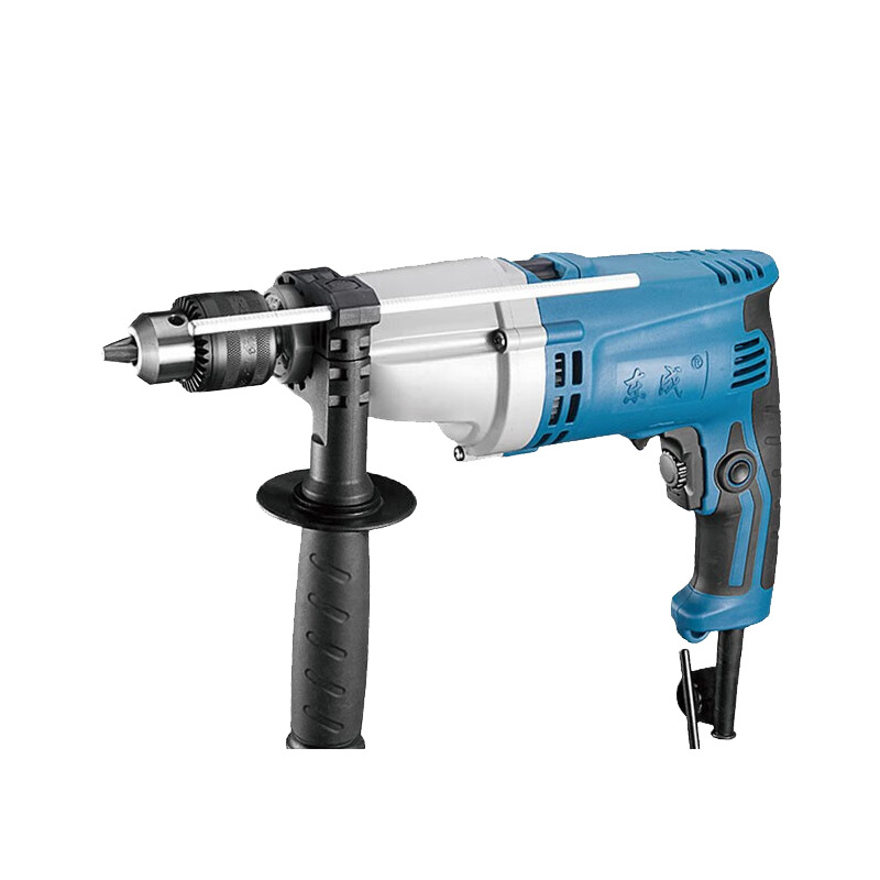 Dongcheng taladro de impacto taladro de mano doméstico taladro de pistola multifuncional taladro de martillo eléctrico pequeño perforación rotativa pared herramienta eléctrica de perforación