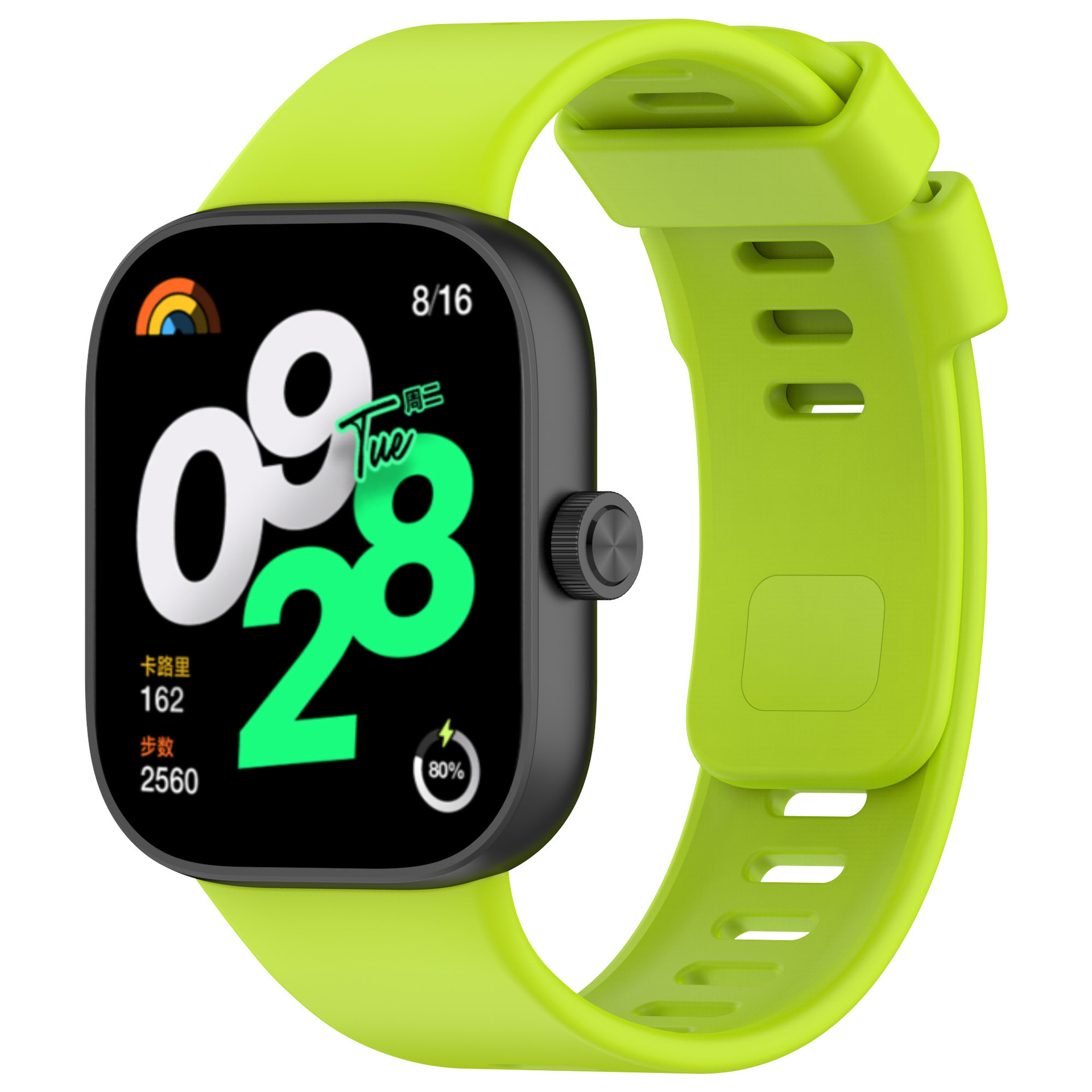 Correa de silicona Guohongji compatible con Redmi Watch4/5, Redmi Watch6, Xiaomi Mi Band 8pro/9Pro.