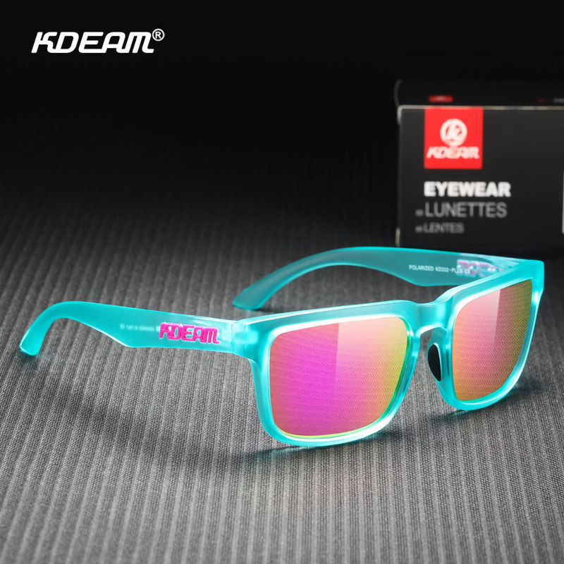 Plus size! KDEAM New polarized sunglasses square outdoor sports cycling fishing KD332-PLUS Plus size! KDEAM New polarized sunglasses square outdoor sports cycling fishing KD332-PLUS