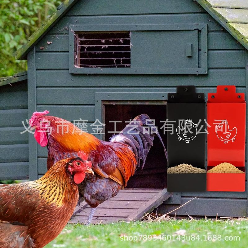新しいクリエイティブ重力チキンフィーダー家の装飾装飾品金属かわいい手作り装飾品工芸品|undefined