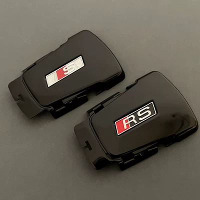 New Audi A4L A5 Q5L Q7 Tt Original Key Upgrade Rs S Key Piano Black Red White Back Cover Shell