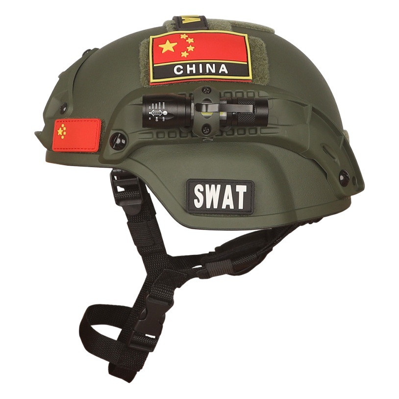 Casco táctico MICH2000 versión móvil Fuerzas Especiales ligero ventiladores militares al aire libre CS carril camión volquete Mickey casco