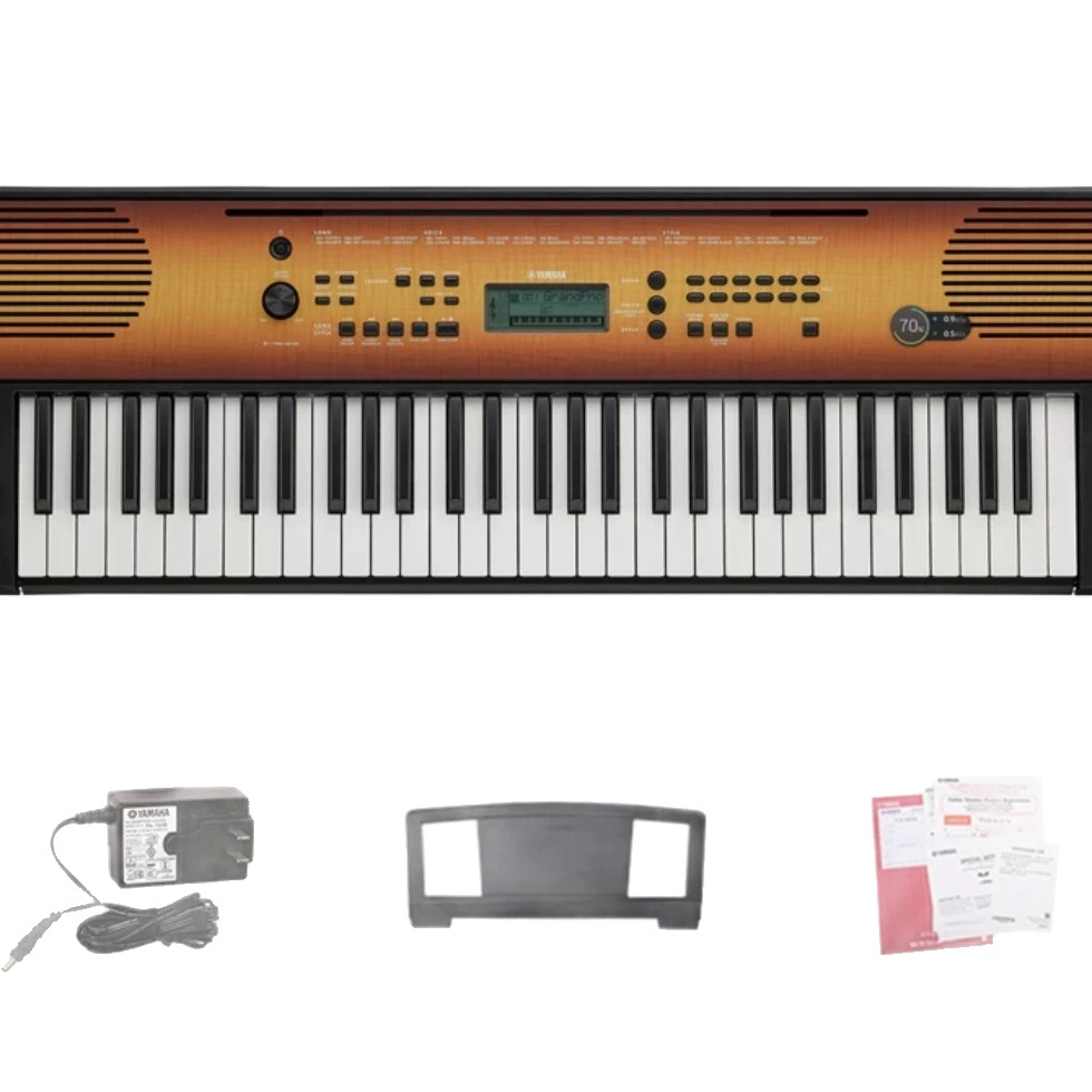 Электронное пианино Yamaha PSR E360/E283, интеллектуальное 61 клавиша, для взрослых и начинающих, развлекательное пианино