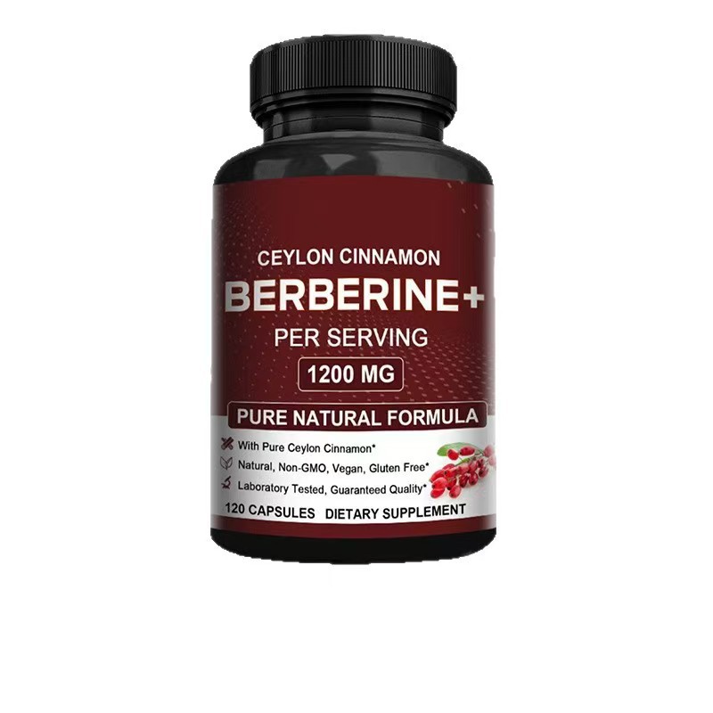 Cross-Border Hot-Selling Product: Berberine Capsules, Ceylon Cinnamon, in Stock for Direct Shipment, Available for Oem