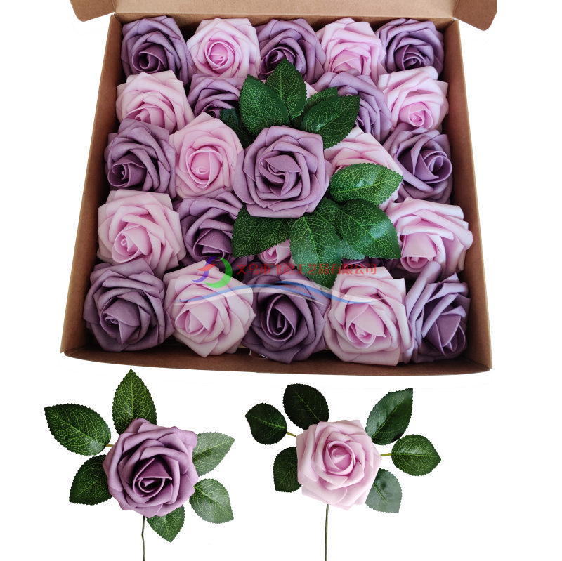 다크 퍼플 색상 블록