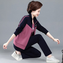 运动套装女2022新款时尚休闲俩件套宽松跑步休闲服装韩版女士套装