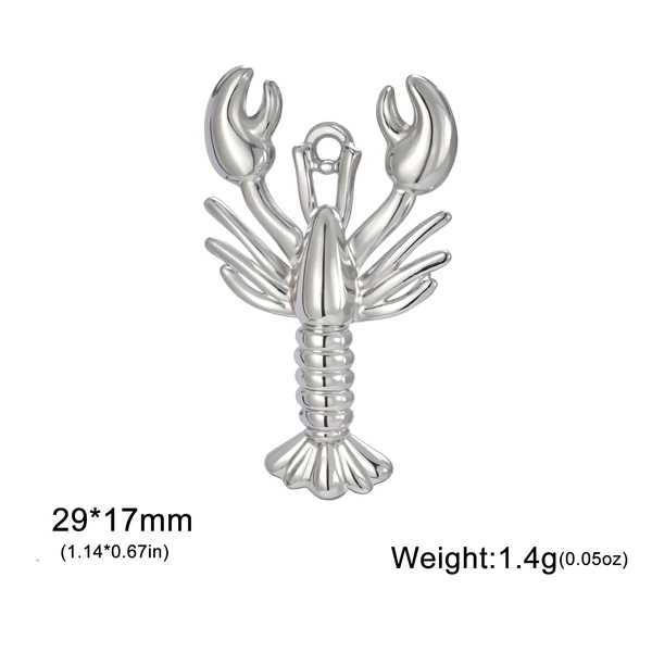 Steel color lobster
