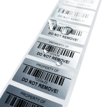 条形二维码打印加工标签贴纸流水号标签PET防水防油防篡改贴纸