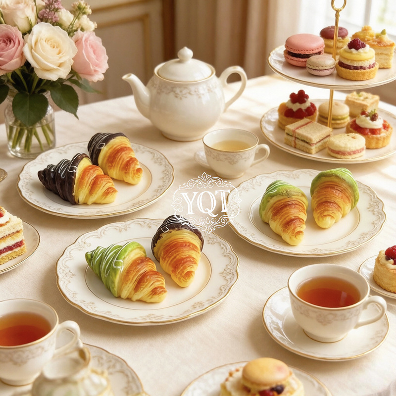 Super Cute Chocolate Croissant Mini Matcha Bread Miniature Food Toy Model Dollhouse DIY Handmade Accessories Wholesale Super Cute Chocolate Croissant Mini Matcha Bread Miniature Food Toy Model Dollhouse DIY Handmade Accessories Wholesale
