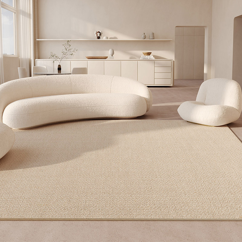 Alfombra doméstica de lujo ligera de dibujos animados resistente a la suciedad fácil de cuidar alfombra de cama resistente a la suciedad alfombra de lana de cristal antideslizante puede ser un agente