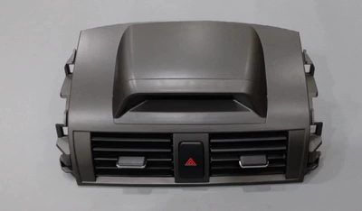 Other Car Modifications: vent with gear dial for - 2008-2013-toyota-corolla-air-conditioning-vent-assembly-with-clock-and-emergency-light-gray