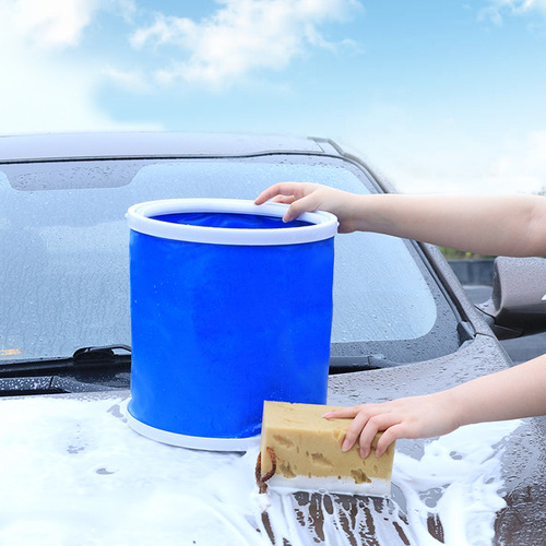 20L folding bucket, multifunctional portable fishing bucket, car wash bucket, Oxford cloth bucket, outdoor bucket