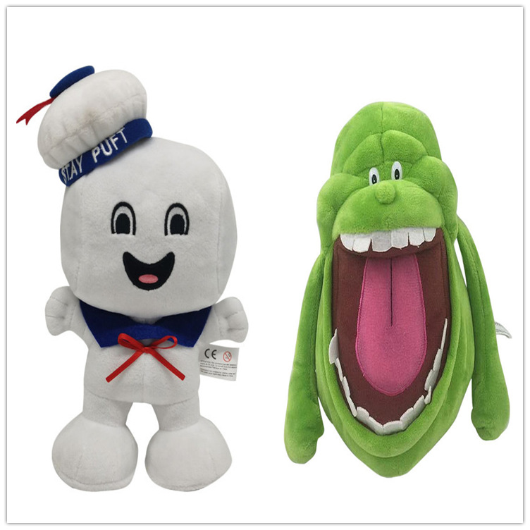 Ghost Busters Green Ghost Plush Toy Anime Peripheral Doll Cartoon Cute Children 