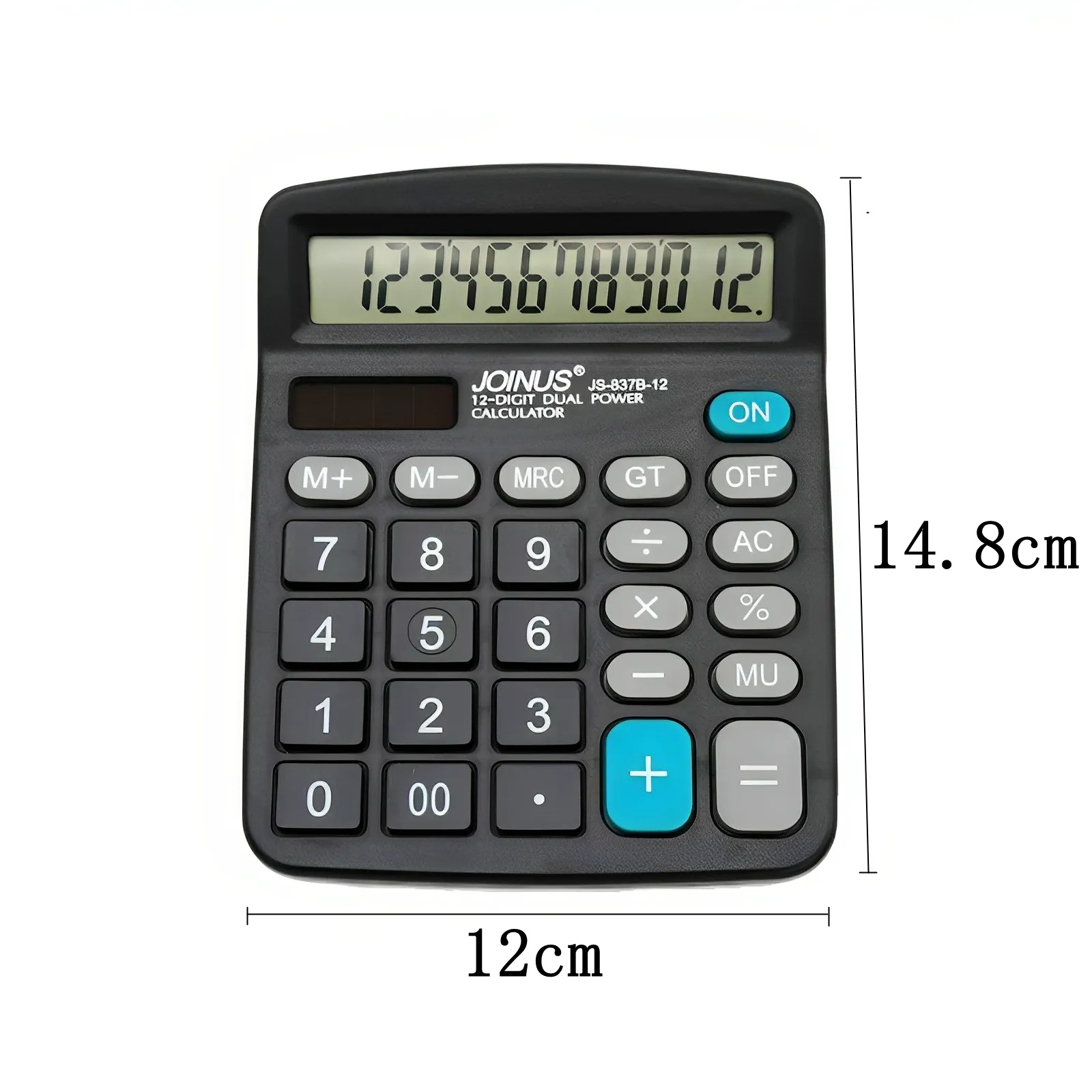 Zhongcheng837 calculadora especial para estudiantes computadora de oficina financiera multifunción pequeña 12 dígitos