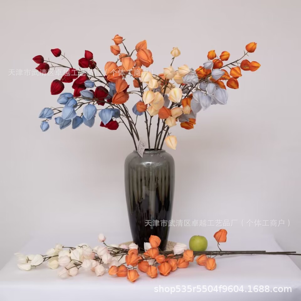 Artificial Lantern Fruit Foam Fruit Home Decoration Display Photography Props Wedding Arrangement Floral Materials Amazon Artificial Flowers