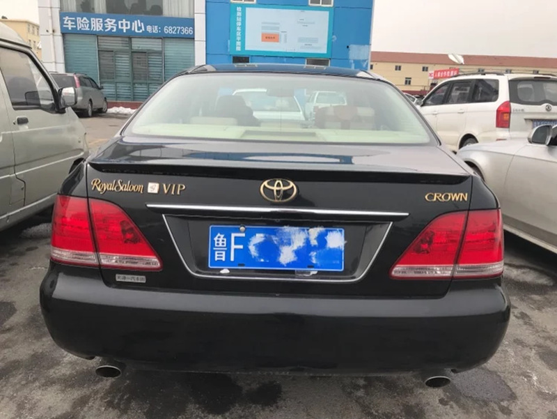 Suitable for 2005-2009 Toyota Crown Roof Wing, 12Th Generation Old Crown Modified Roof Wing Without Punching Fixed Wing